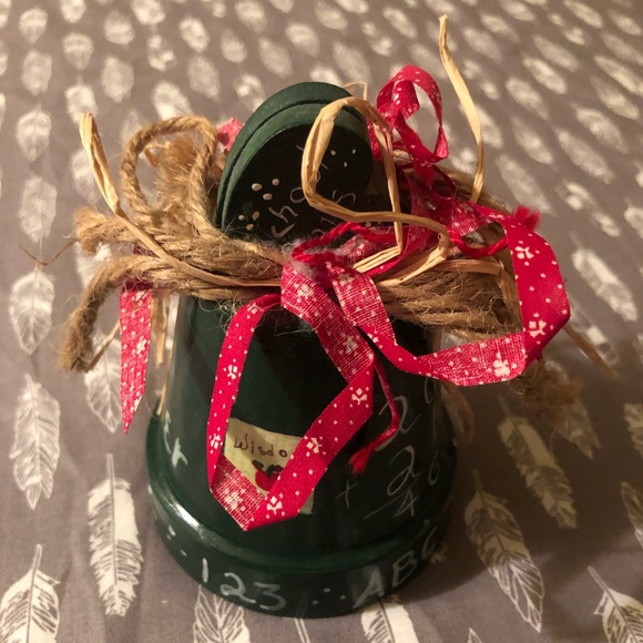 Hand-painted Teacher Appreciation Bell - Picture 1 of 3